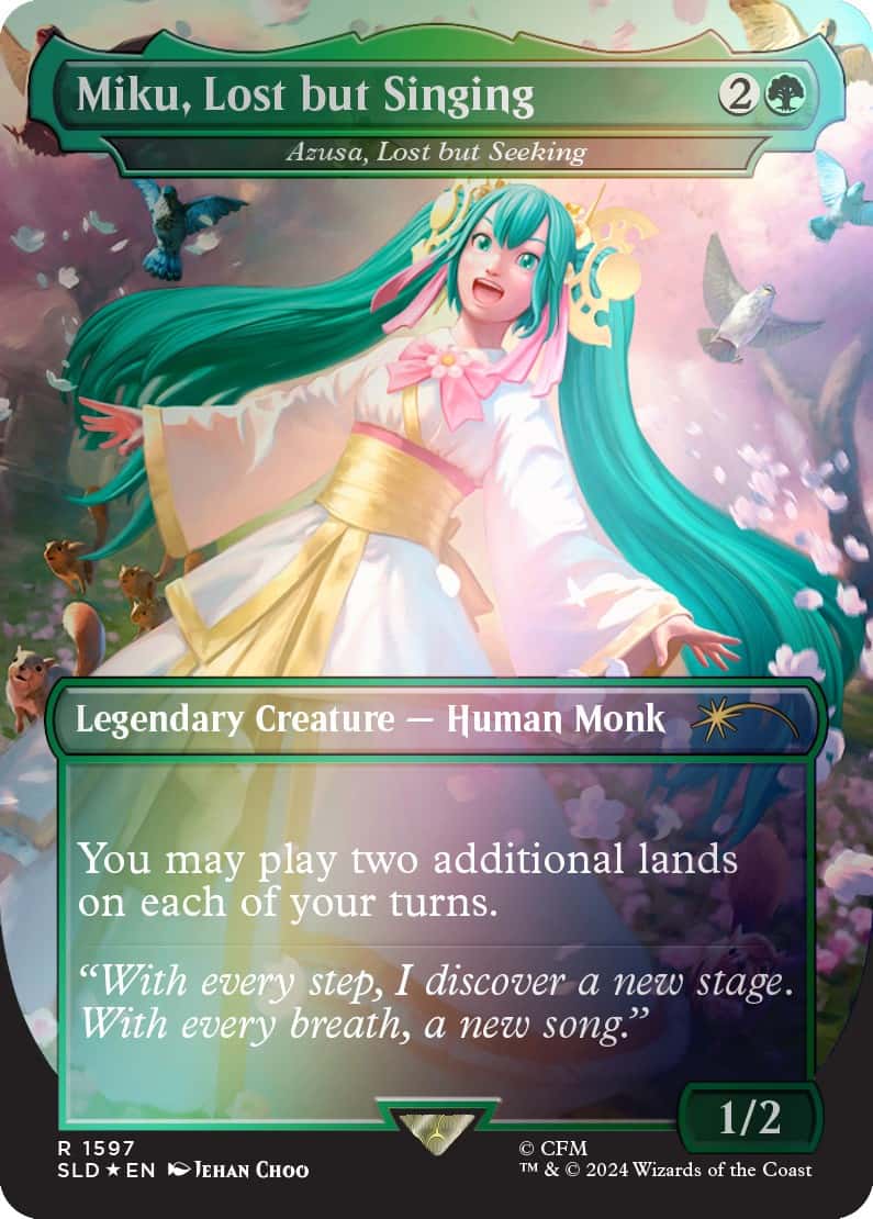 Magic The Gathering Hatsune Miku Secret Lair FOIL EN - Dolls.moe