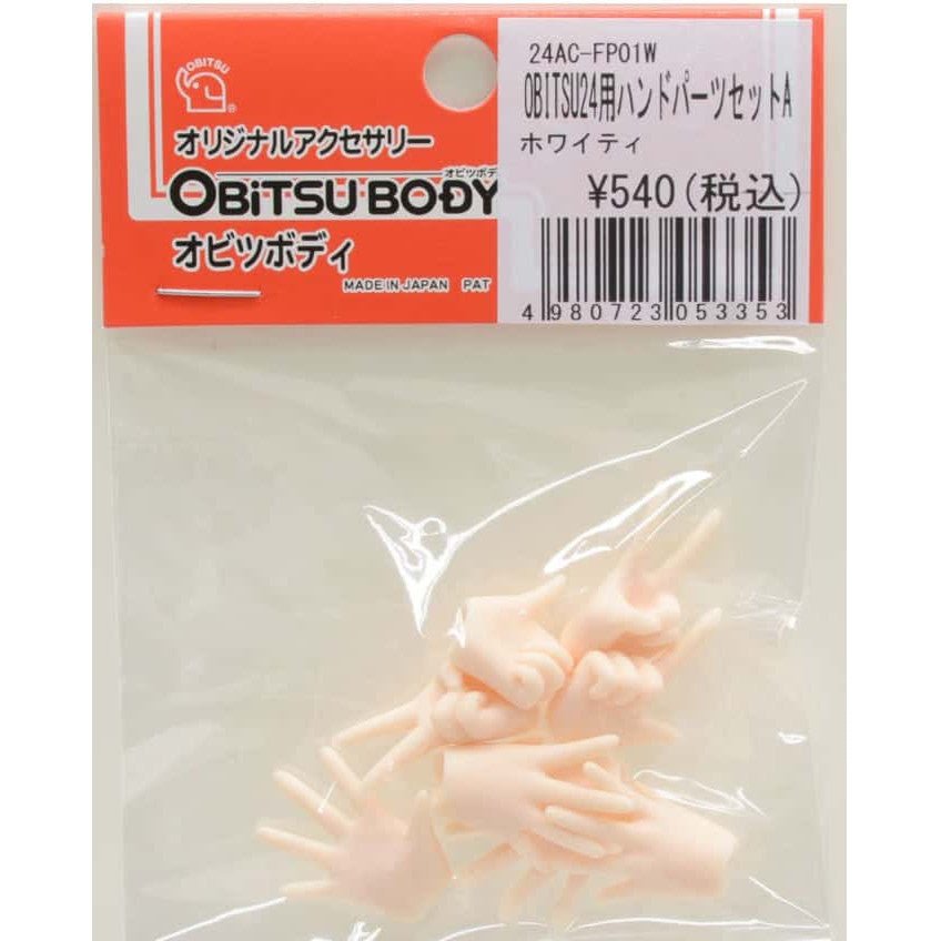 Manos Obitsu Pack 2 Hand 24cm 26cm HANDS WHITE [A] - Dolls.moe