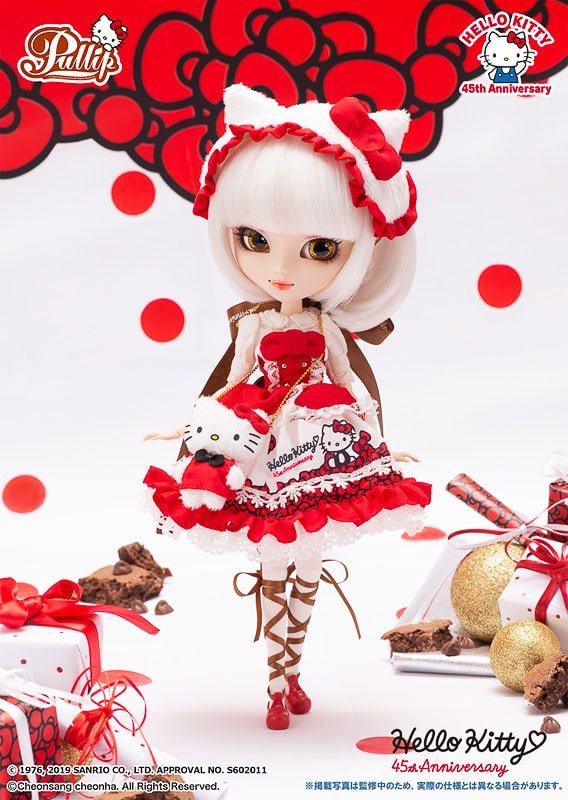 Muñeca Pullip Groove Hello Kitty 45 Aniversario - Dolls.moe