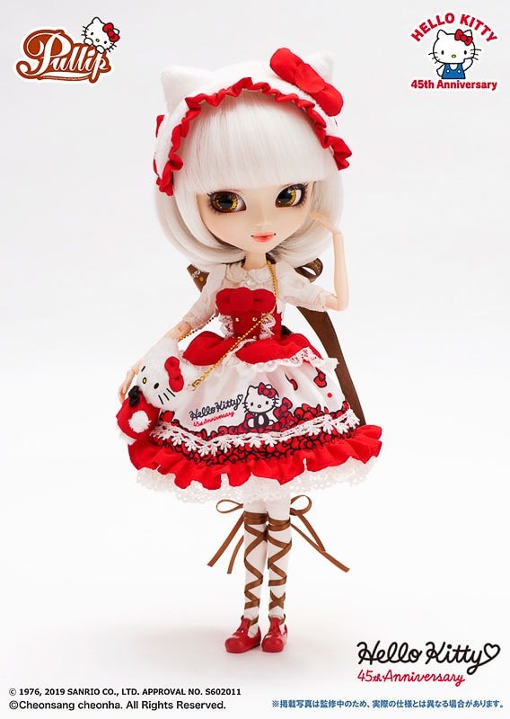 Muñeca Pullip Groove Hello Kitty 45 Aniversario - Dolls.moe