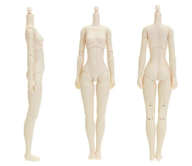 Obitsu SBH - M 26cm Female / Chica NATURAL BODY DOLL - Dolls.moe