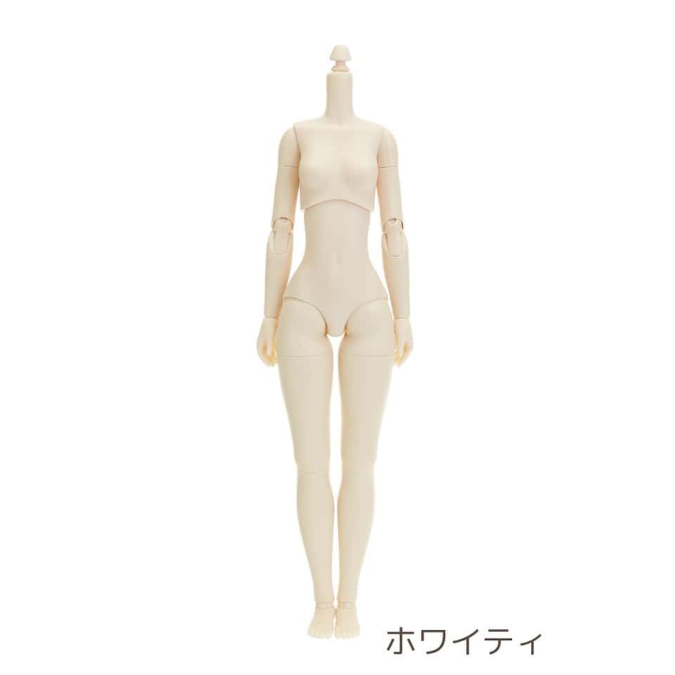 Obitsu SBH - M 26cm Female / Chica WHITE BODY DOLL - Dolls.moe