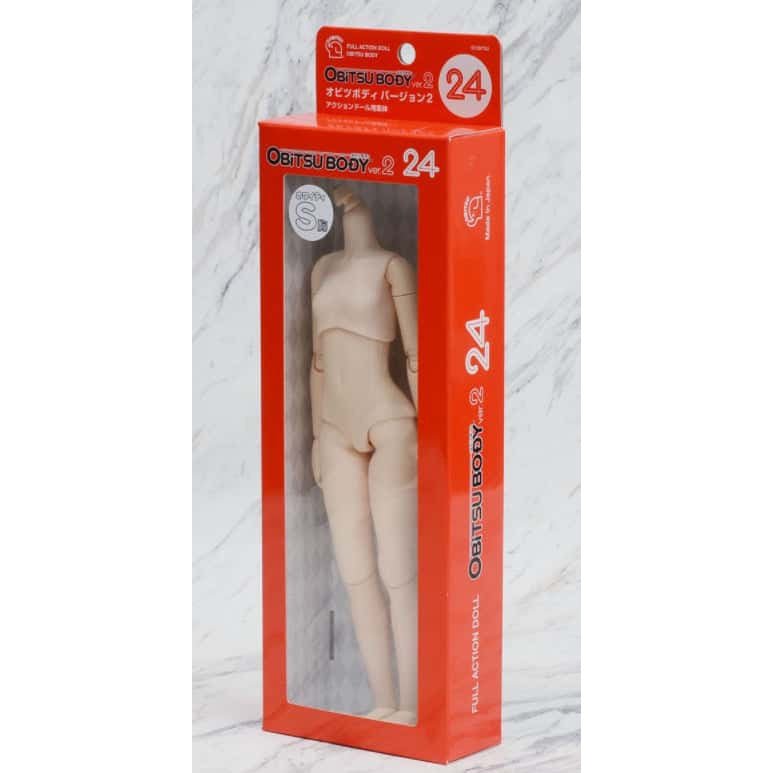 Obitsu SBH - S 24cm Female / Chica White BODY DOLL - Dolls.moe