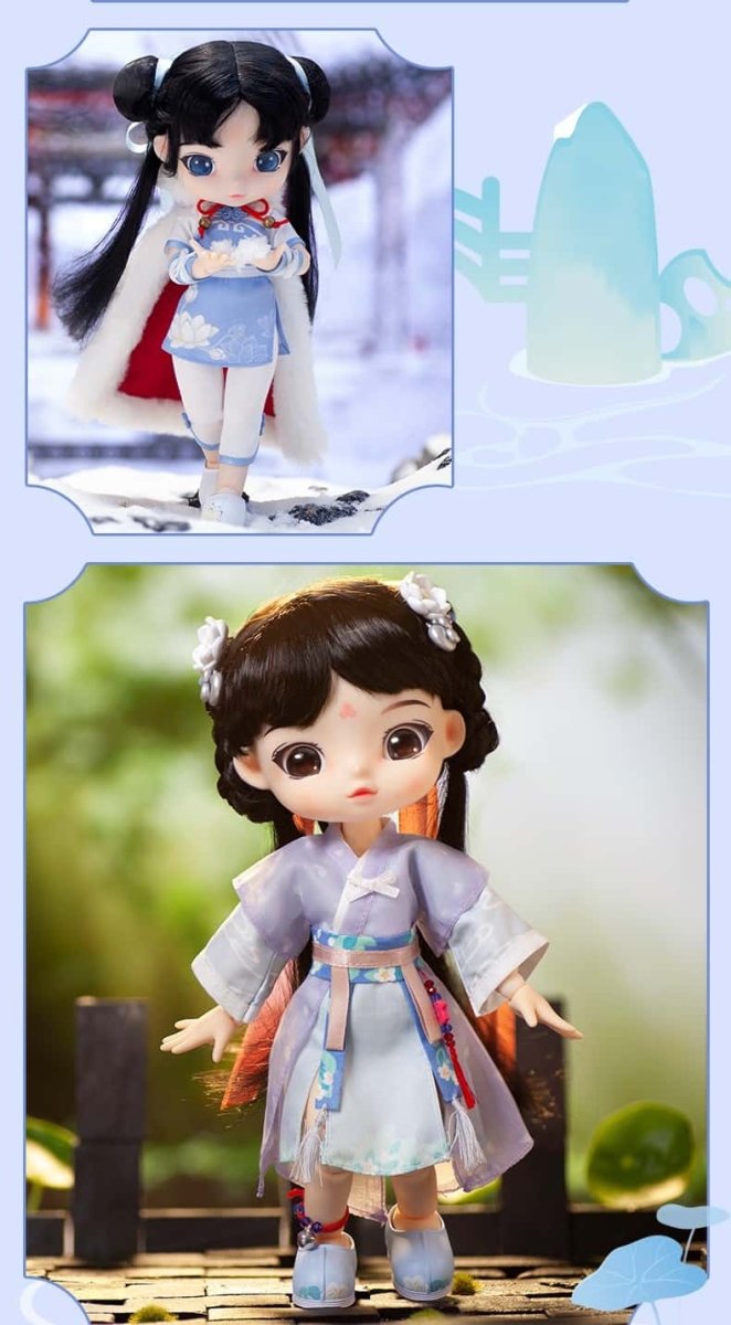POP MART Viya Doll X Sword and Fairy BJD - Bai Moqing - Dolls.moe