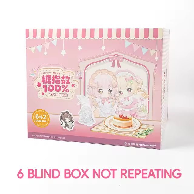 Re - Ment Mowooart 100% Sugar BJD Blind Box 1/12 - Dolls.moe