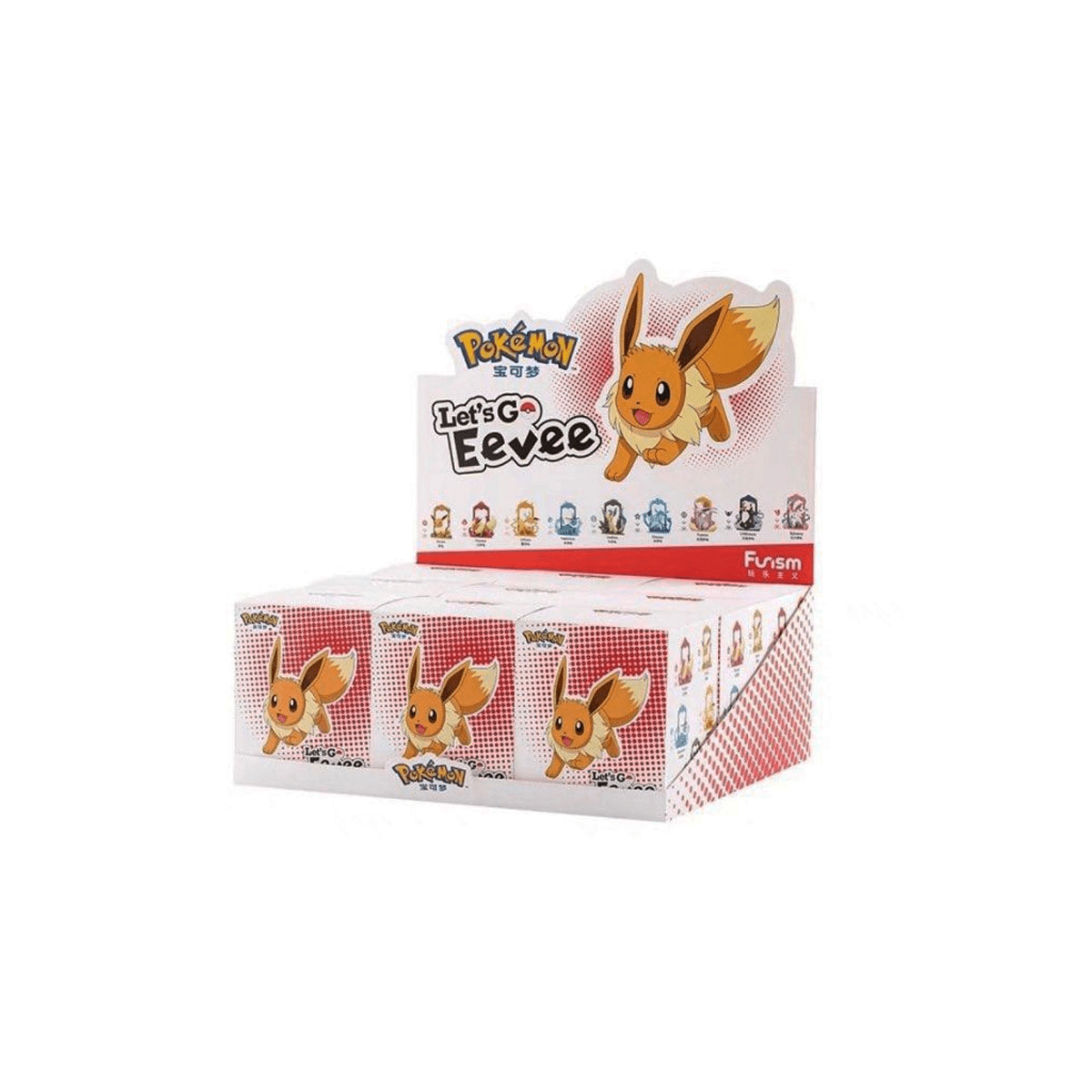 Re - Ment Pokemon Eevee Eeveelutions Funism v1 - Dolls.moe