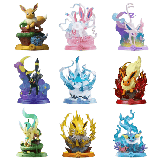 Re - Ment Pokemon Eevee Eeveelutions Funism v2 - Dolls.moe