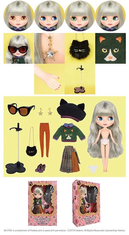 TAKARA® NEO 12" BLYTHE DOLL "AILUROPHILE STYLE" NEW MINT IN BOX (NIB) - Dolls.moe