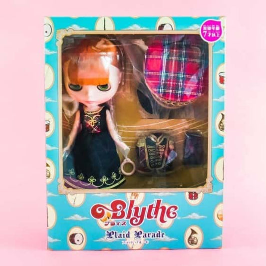 TAKARA® NEO 12" BLYTHE DOLL "PLAID PARADE" NEW MINT IN BOX (NIB) - Dolls.moe