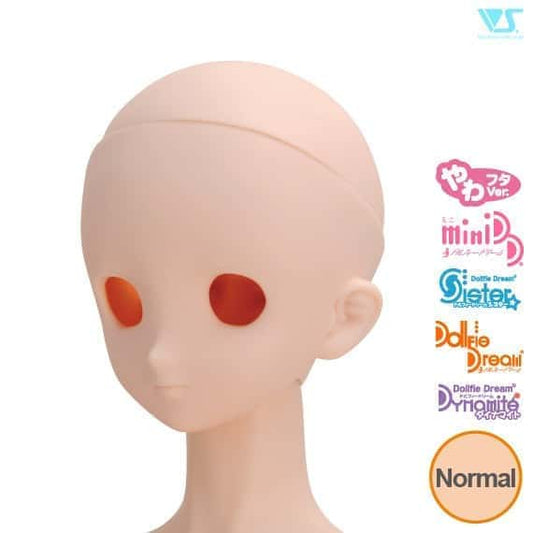 VOLKS DD Dollfie Dream Doll DDH - 06 Eye Hole Open Soft Cover ver. Normal Head Color Cabeza - Dolls.moe